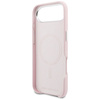 Etui Karl Lagerfeld Karl & Choupette     Head Pins Saffiano MagSafe do iPhone Air różowy