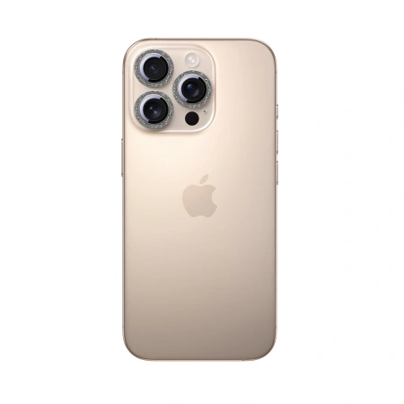 JOYROOM SZKŁO OCHRONNE NA OBIEKTYWY DO IPHONE 16 PRO 16 PRO MAX TITANOWE
