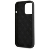 Etui Guess GUHCP13XLSLMGBK na iPhone 13 Pro Max 6.7" black/czarny hardcase Silicone Script Gold Logo