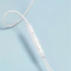 Słuchawki dokanałowe Dudao X3+ przewodowe minijack 3,5mm - białe