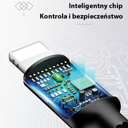 USAMS KABEL PLECIONY 3W1 DO LIGHTNING MICROUSB USB-C 0.35M SZYBKA ŁADOWARKA