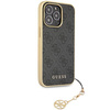 Etui Guess 4G Charms Collection GUHCP14XGF4GGR na iPhone 14 Pro Max - szare