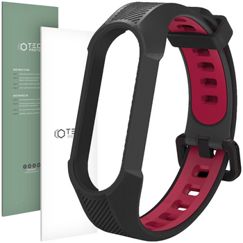TECH-PROTECT PASEK ARMOUR DO XIAOMI MI SMART BAND 5 6 7 NFC WYTRZYMAŁY