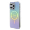 Guess GUHMP15XHITSQ iPhone 15 Pro Max turkusowy/turquoise hardcase IML Iridescent MagSafe