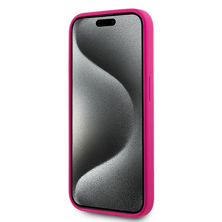 KARL LAGERFELD ETUI SILICONE DO IPHONE 15 PRO 6.1 CHOUPETTE HEAD