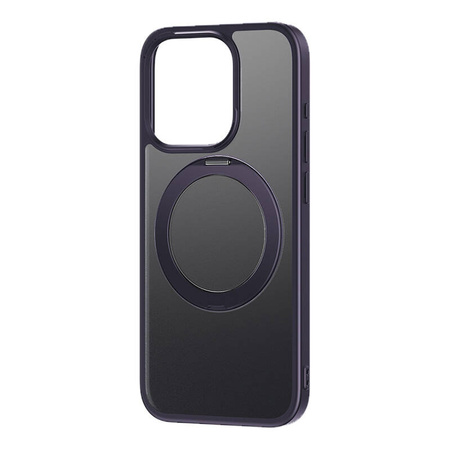 BASEUS ETUI Z STOJAKIEM 360° DO IPHONE 14 PRO KOMPLET Z SZKŁEM HARTOWANYM