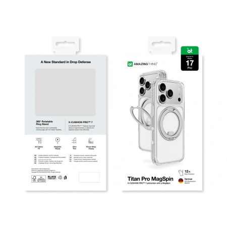 AMAZINGTHING ETUI TITAN PRO MAGSPIN DO IPHONE 17 PRO KOMPAATYBILNE