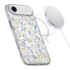 Etui Tech-Protect FlexAir MagSafe na iPhone 17 Air - stokrotki z liśćmi