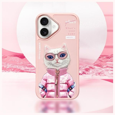 NIMMY ETUI DO IPHONE 16 6.1 Z ANTYPOŚLIZGOWĄ POWŁOKĄ Z MAGNETYCZNYM ZAMKIEM