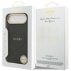 Etui Guess Peony Hot Stamp MagSafe do    iPhone Air czarny