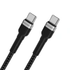 WOZINSKY KABEL USB-C USB-C DO MACBOOK PRO AIR IPAD SZYBKIE ŁADOWANIE 65W 1M