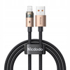 MCDODO KABEL USB SZYBKIE ŁADOWANIE DO IPHONE LIGHTNING PD 36W 1M LED ZŁOTY