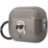 Etui Karl Lagerfeld KKLAP2HNIKTCK na AirPods Pro 2 cover - czarne Ikonik Etui Karl Lagerfeld