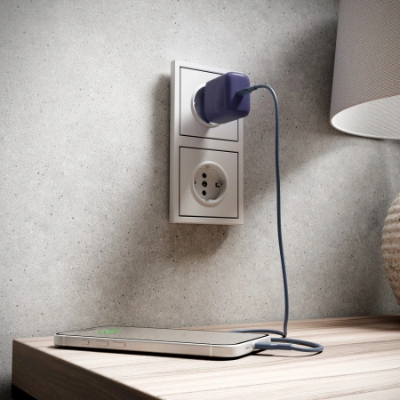 Ładowarka sieciowa Puro Pro Lite 30W USB-C  - szara