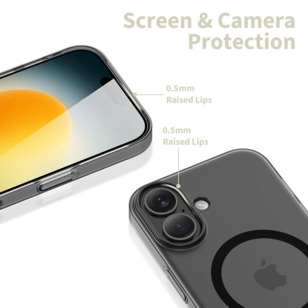 TECH-PROTECT ETUI MAGSLIM MAGSAFE DO IPHONE 17 OCHRONA ANTY-SCRATCH MATOWE