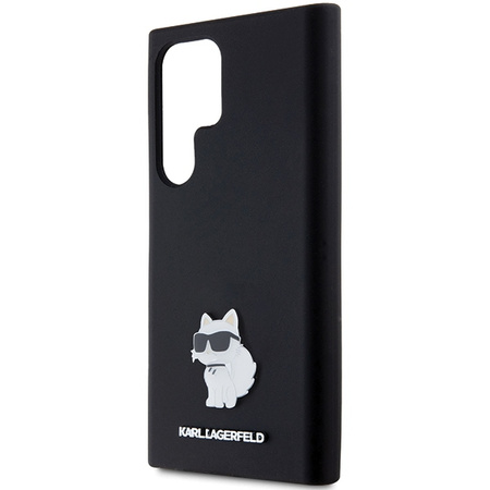 KARL LAGERFELD ETUI HARDCASE DO SAMSUNG S24 ULTRA S928 SILICONE CHOUPETTE