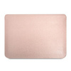 Guess Sleeve GUCS14PSATLP 13/14" różowy /pink Saffiano Triangle Logo