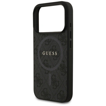 GUESS ETUI 4G RING CLASSIC LOGO DO IPHONE 17 PRO Z MAGNETYCZNYM