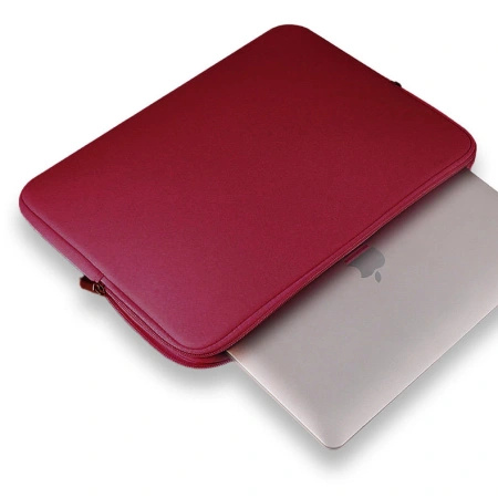 Uniwersalne etui torba na laptopa 15,6'' wsuwka tablet organizer na komputer czerwony