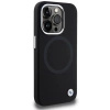 Etui BMW Signature Liquid Silicone MagSafe na iPhone 15 Pro Max - czarne