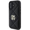 DKNY ETUI HARDCASE QUILTED STACK LOGO DO IPHONE 16 6.1 WZÓR W KRATKĘ Z LOGO