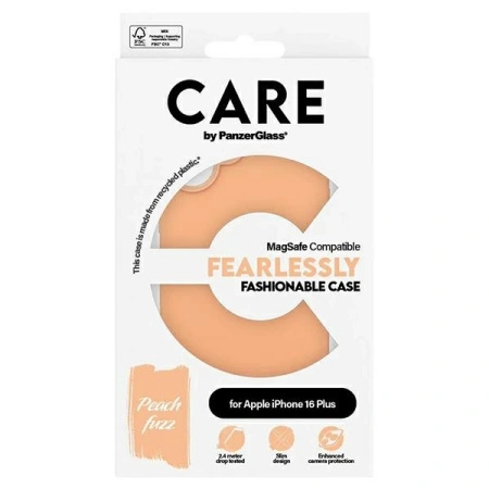 PANZERGLASS ETUI CARE DO MAGSAFE DO IPHONE 16 PLUS ANTYPOŚLIZGOWE