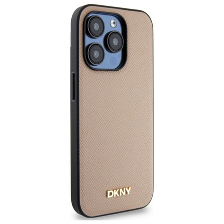 DKNY CASE DO IPHONE 15 PRO 6.1 Z LOGO DO MAGSAFE GRANITOWE WYSOKIEJ JAKOŚCI
