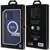 Etui Audi IML Big Logo MagSafe na iPhone 15 / 14 / 13 - niebieskie
