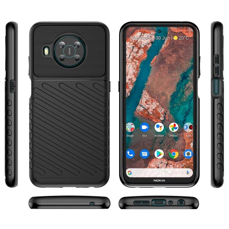 HURTEL ETUI THUNDER CASE ELASTYCZNE DO NOKIA X100 POKROWIEC WYSOKA OCHRONA