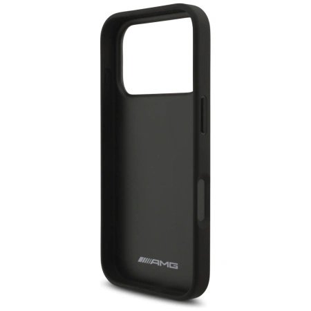 MERCEDES ETUI AMG LEATHER DEBOSSED LINES LOGO DO IPHONE 17 PRO LUKSUSOWE