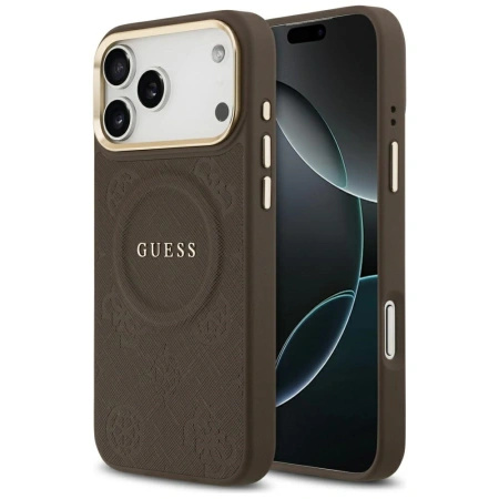 GUESS ETUI PEONY HOT STAMP MAGSAFE DO IPHONE 17 PRO MAX ELEGANCKIE
