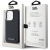 KARL LAGERFELD ETUI FW METAL PLATE DO IPHONE 15 PRO ZABEZPIECZENIE