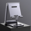 Ugreen metalowa aluminiowa składana podstawka na telefon tablet szary (LP263 80708)