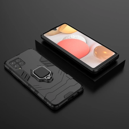 HURTEL RING ARMOR PANCERNE ETUI DO SAMSUNG GALAXY A42 5G Z MAGNETYCZNYM