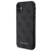 Zestaw Guess GUBPM5N614GEMGK iPhone11 6.1 hardcase + Powerbank 5000mAh MagSafe czarny/black 4G Metal Logo