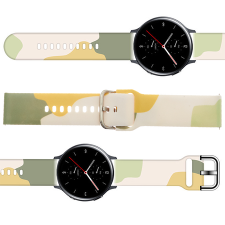 Strap Moro opaska do Samsung Galaxy Watch 46mm silikonowy pasek bransoletka do zegarka wzór 14