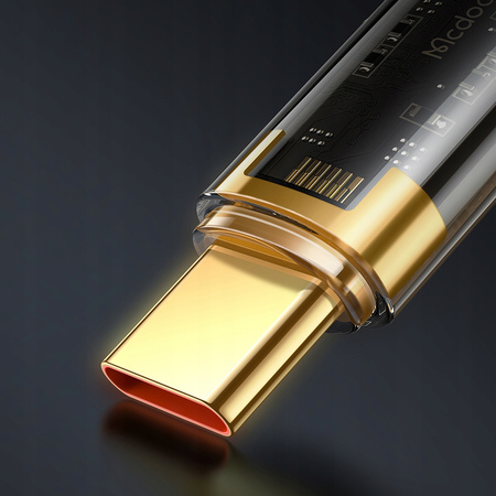 MCDODO KABEL USB 3W1 SZYBKIE ŁADOWANIE USB-C LIGHTNING MICRO USB 6A 100W 1M