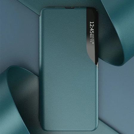 HURTEL ECO LEATHER VIEW CASE DO XIAOMI POCO M3 REDMI 9T POKROWIEC Z KLAPKĄ