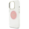 GUESS ETUI POKROWIEC MAGNETYCZNY DO MAGSAFE IPHONE 16 PRO LOGO METALOWE