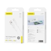 FONENG kabel XS01 USB-C 3A 1M Biały