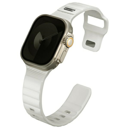 UNIQ pasek Stride SE Apple Watch         49/46/45/44mm FKM Rubber Strap lume