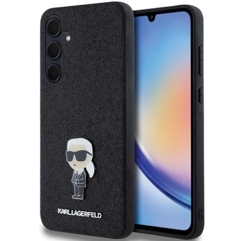 KARL LAGERFELD ETUI DO SAMSUNG GALAXY A35 A356 FIXED GLITTER LOGO METAL PIN