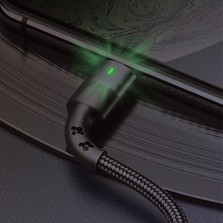 USAMS KABEL USB-C 1M 3A DO TELEFONÓW 1 SZTUKA PLECIONY SZYBKIE ŁADOWANIE