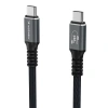 Kabel Wozinsky WPS-UY42S USB-C USB4 40Gb/s 240W 2m 4K - czarny