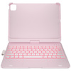 Etui Typecase Flexbook Touch             z klawiaturą do iPad Air 11" 2024/2025 jasno różowy