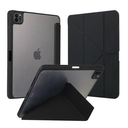 ETUI SMART STAND DO IPAD PRO 13 2024 TABLET POKROWIEC Z MAGNETYCZNĄ BLOKADĄ