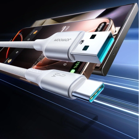 JOYROOM KABEL USB A28 FLASH SERIES DO TELEFON LAPTOP USB-A USB-C SZYBKIE