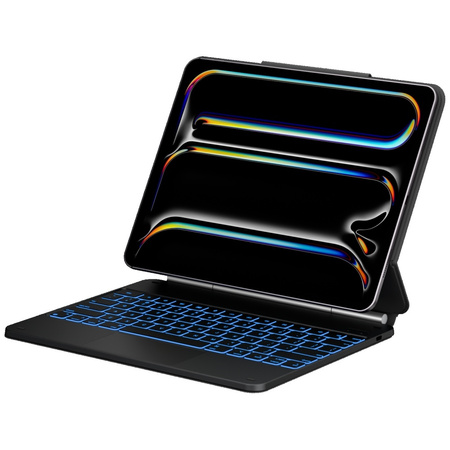 Etui Typecase Edge z klawiaturą do iPad  Air 13" 2024/2025 czarny