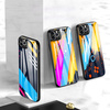 Color Glass Case etui pokrowiec nakładka ze szkła hartowanego z osłoną na aparat iPhone 11 Pro Max pattern 2