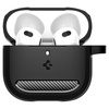 SPIGEN ETUI RUGGED ARMOR DO APPLE AIRPODS 4 MATTE BLACK ANTYWSTRZĄSOWE